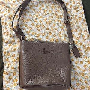 Coach Brown Leather Shoulder Bag